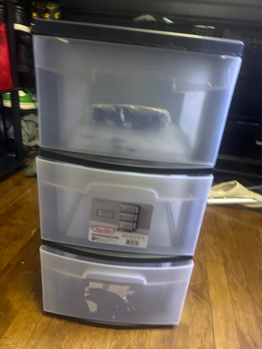 Sterilite 3-Drawer Plastic Storage Cart