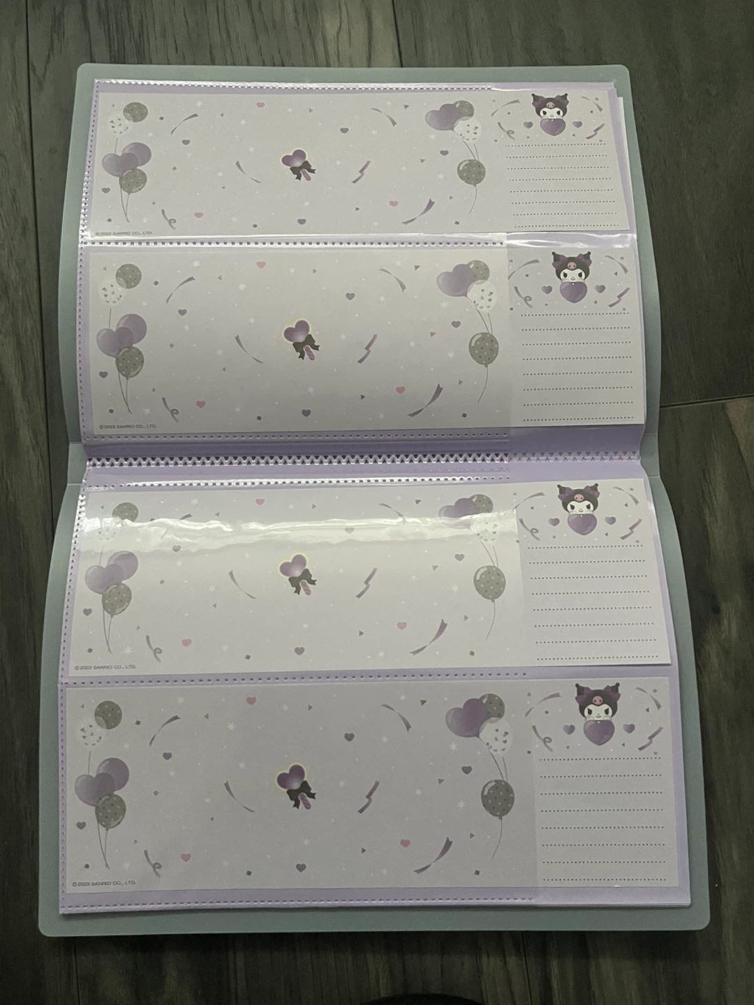 Sanrio Kuromi Pocket File Organizer - photo 2
