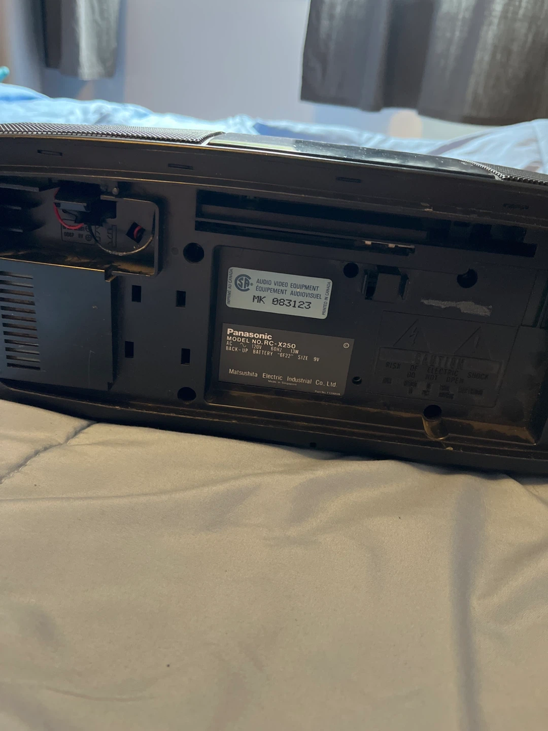 Panasonic Boombox with Cassette Player - photo 4