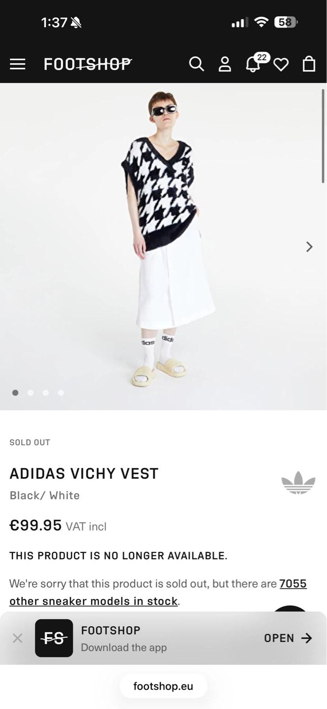 BRAND NEW Adidas Vichy Vest - photo 2