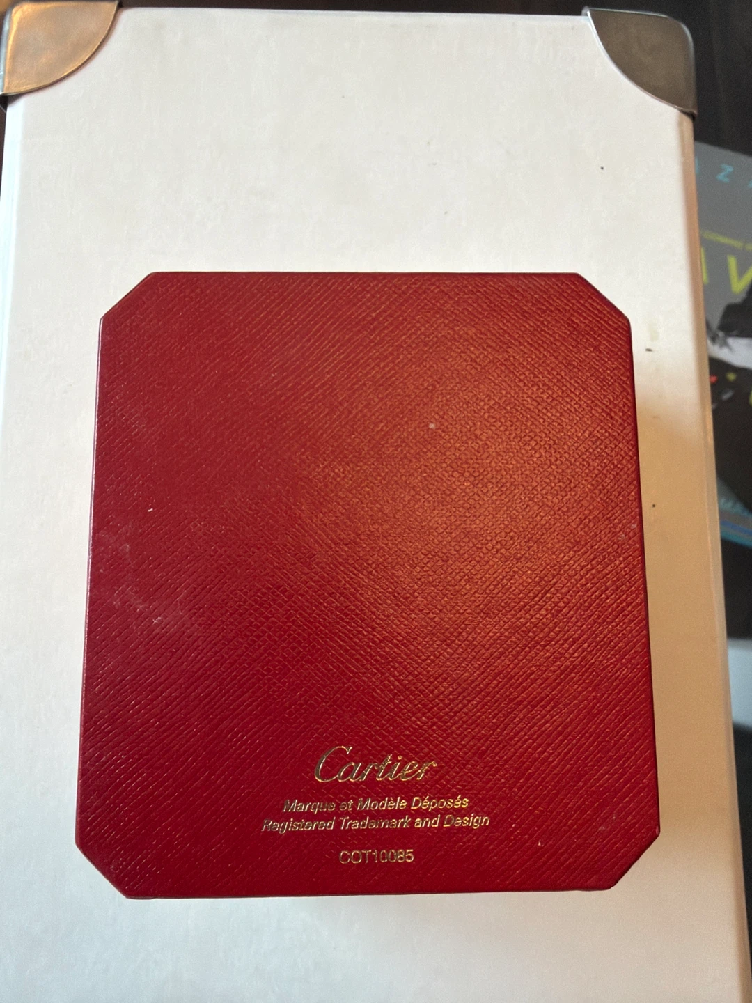 Cartier Red Jewellery Box - photo 3