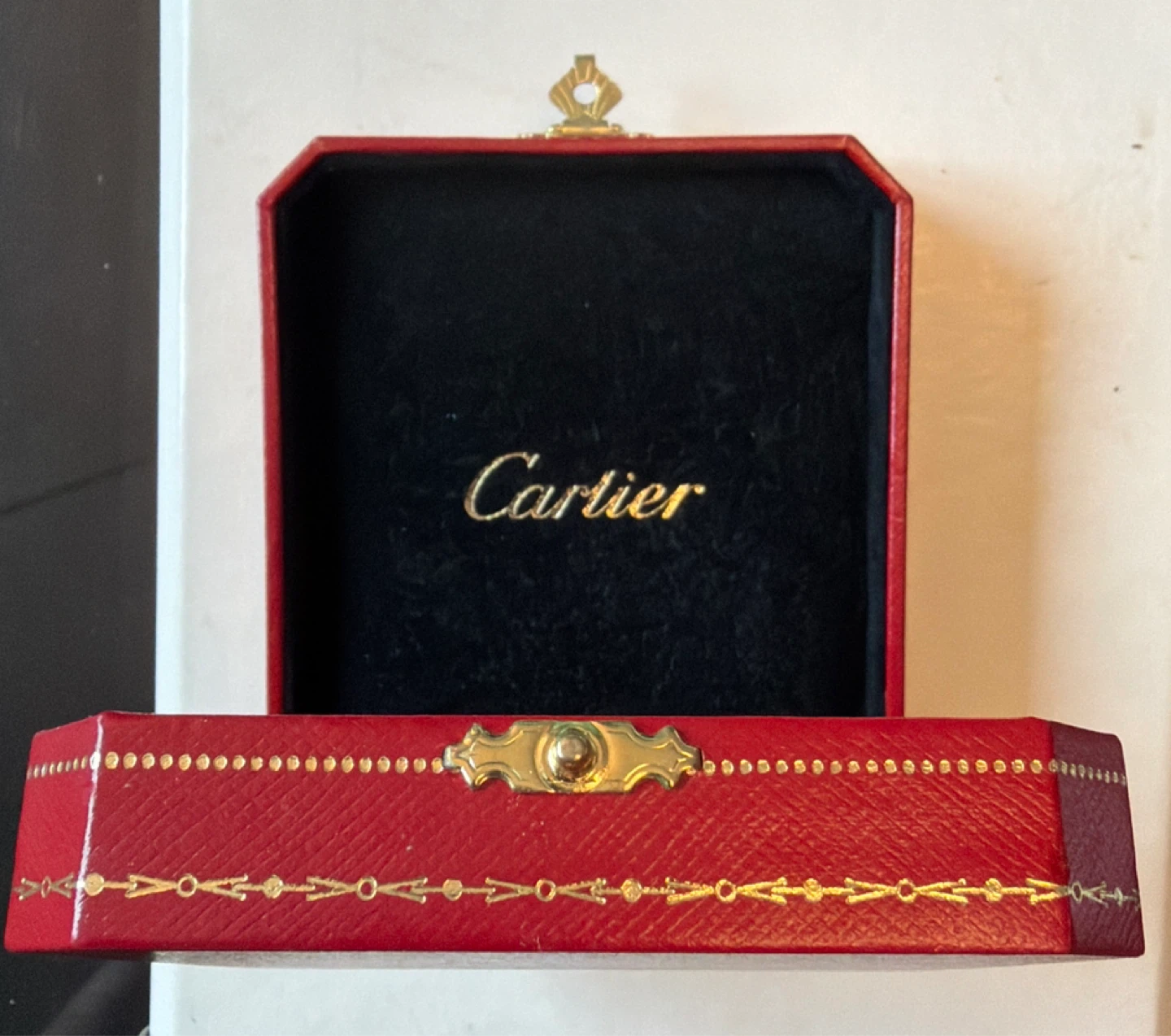 Cartier Red Jewellery Box
