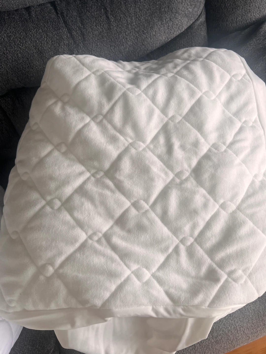 White Quilted Mattress Protector -2 - photo 2