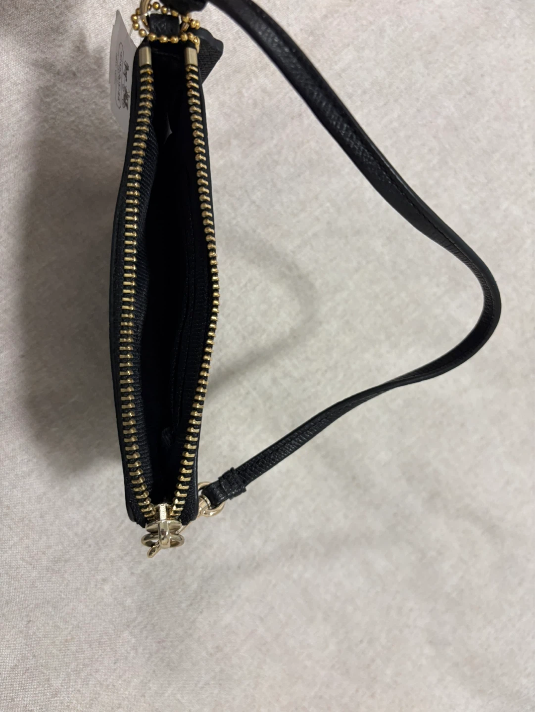 Coach Zebra Print Wristlet Pouch - photo 3
