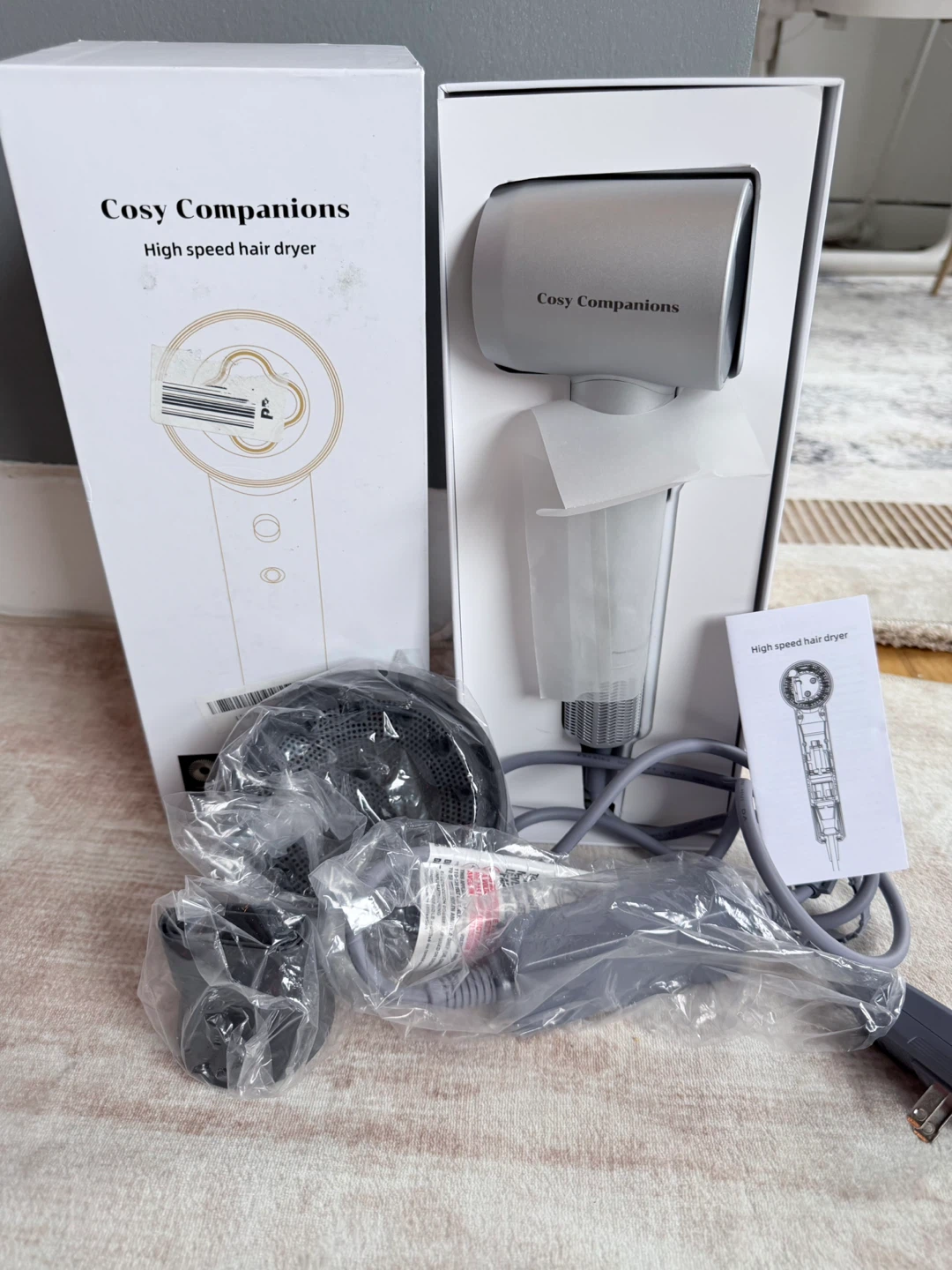 Cosy Companions Hair Dryer - Negative Ionic