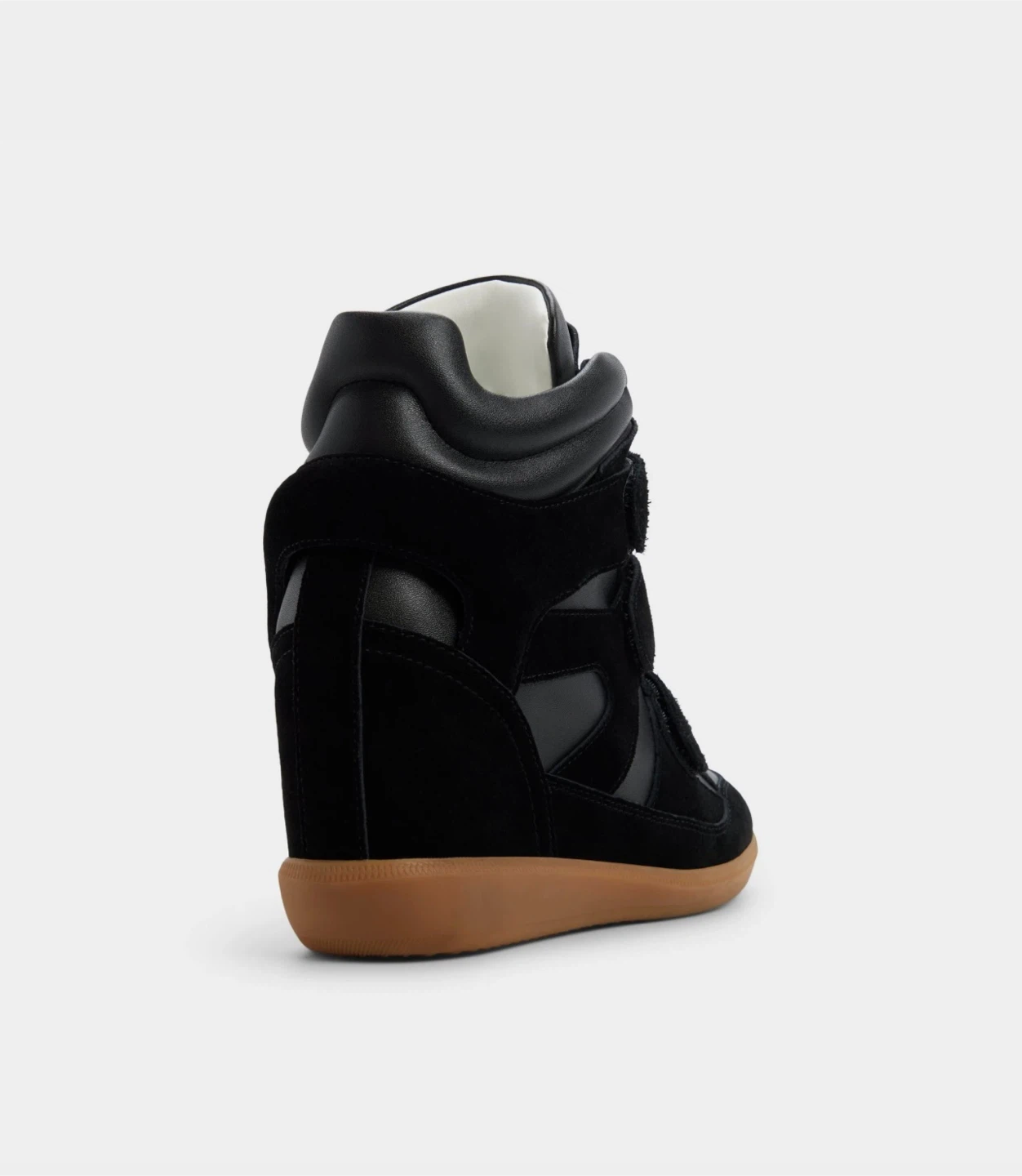 Black Wedge Sneakers - photo 3