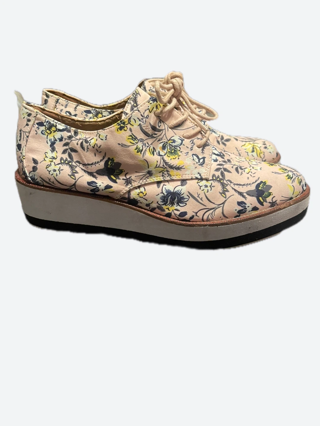 Floral Print Oxford Shoes - photo 3