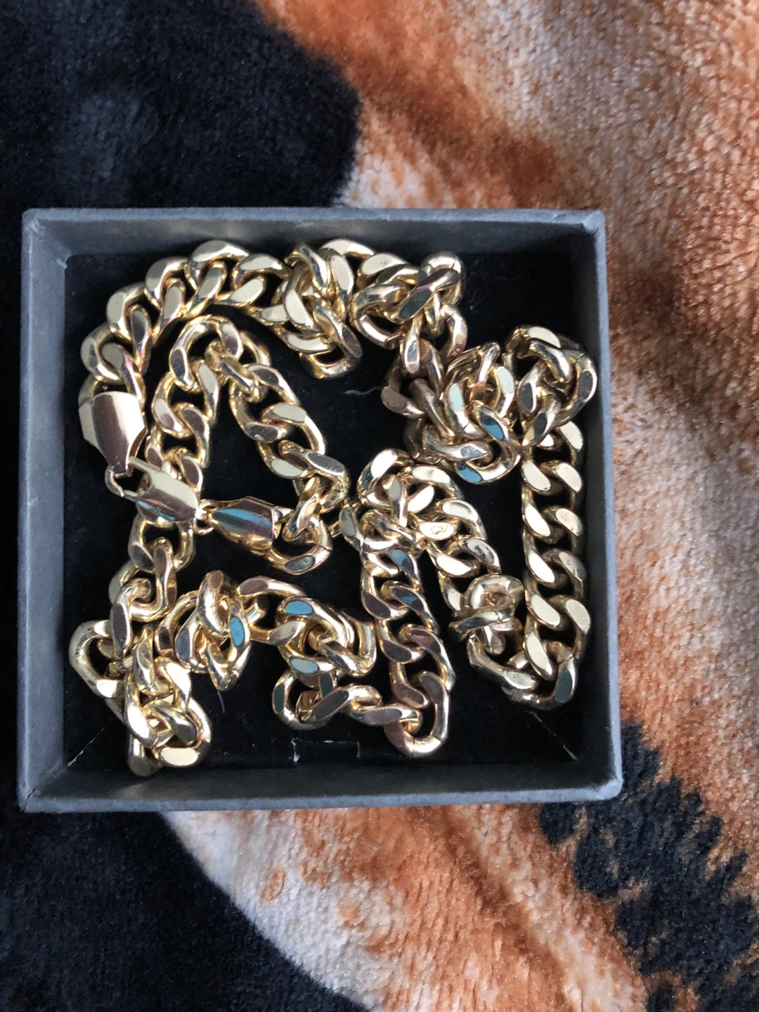 Gold Chain Necklace with Box 14kt - photo 3