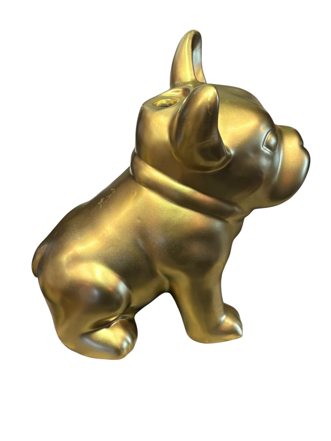 Gold French Bulldog Figurine - photo 4