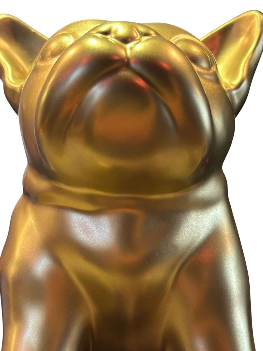 Gold French Bulldog Figurine - photo 2