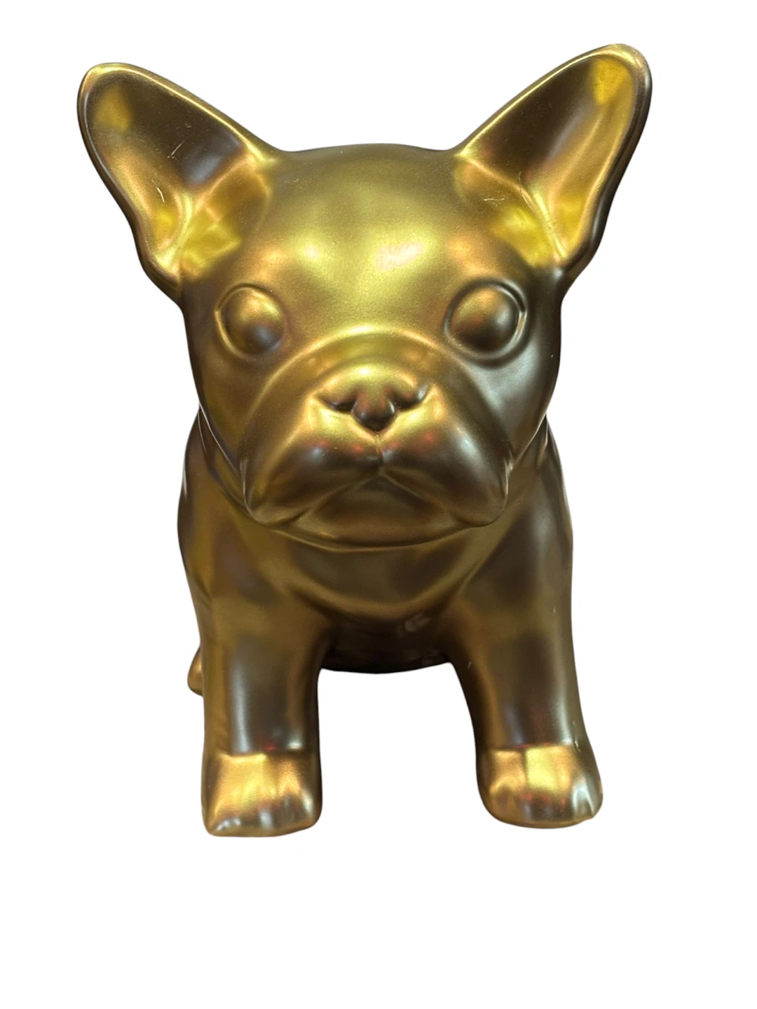 Gold French Bulldog Figurine - photo 3