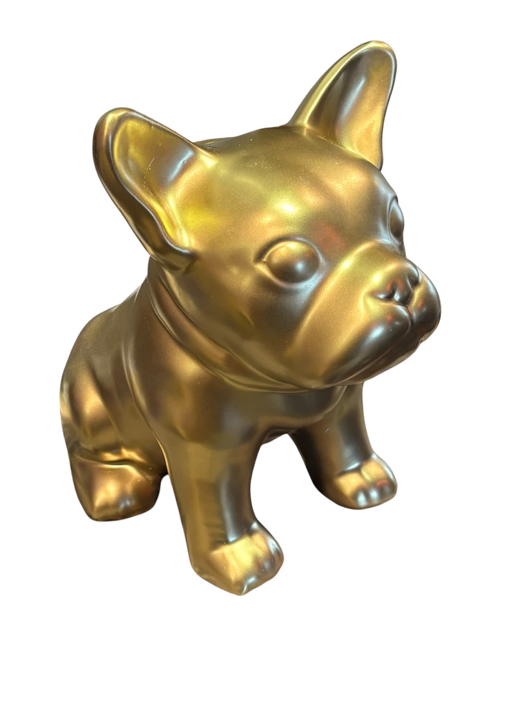 Gold French Bulldog Figurine - photo 5