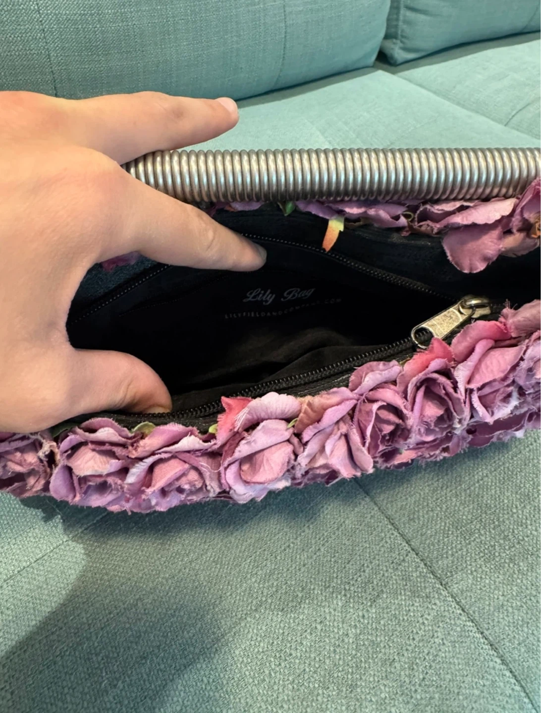 Handmade Floral Bag - photo 3
