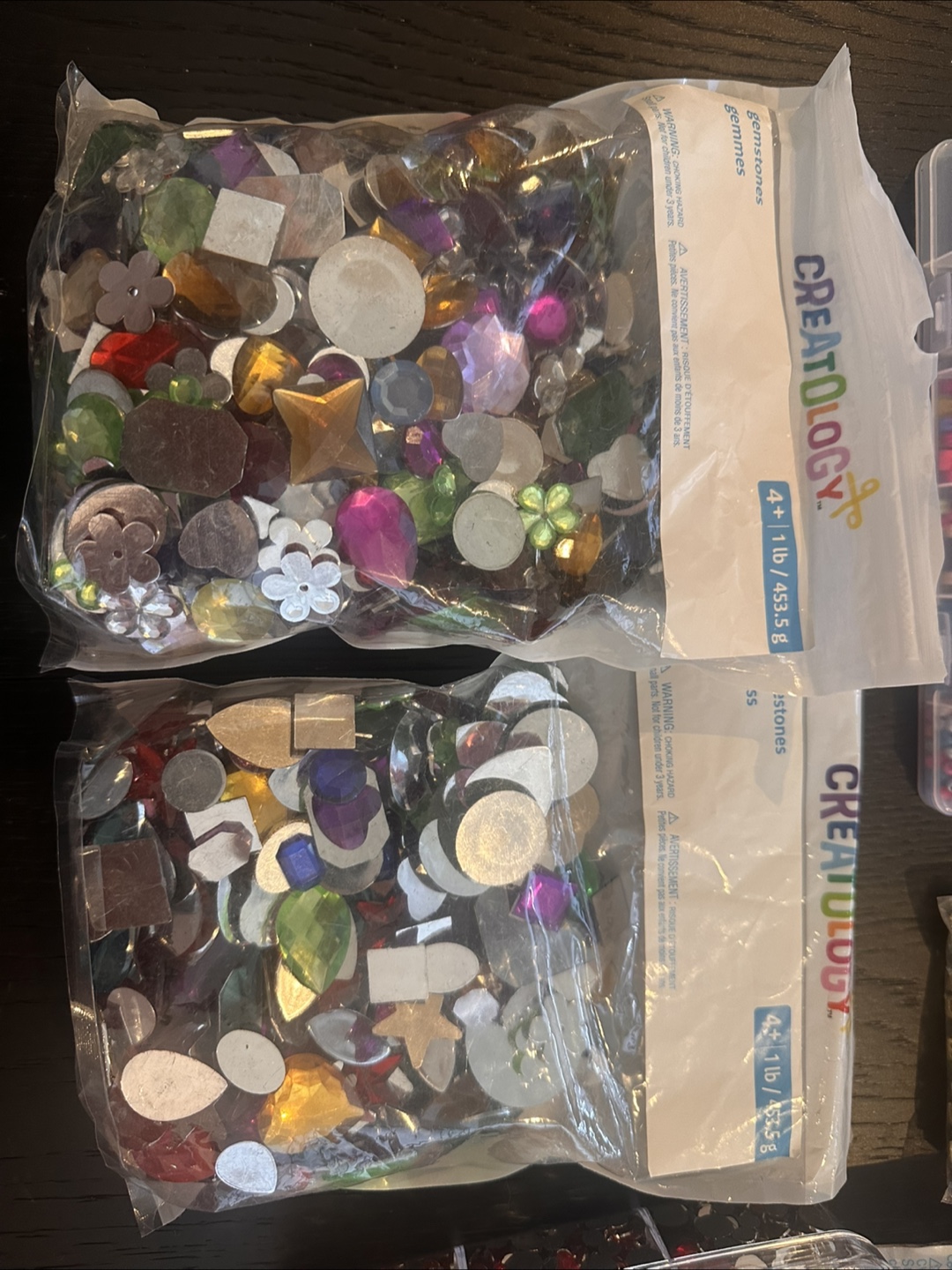 Creatology Gemstones Crafting Jewels (2 x 1 lb bags)