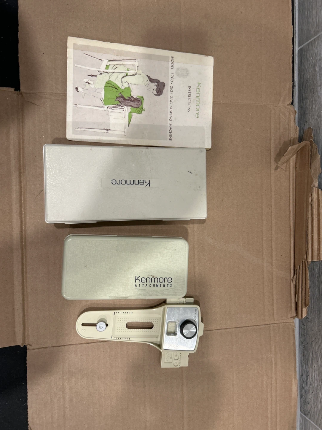 Kenmore Zig Zag Sewing Machine Attachment Model 1760