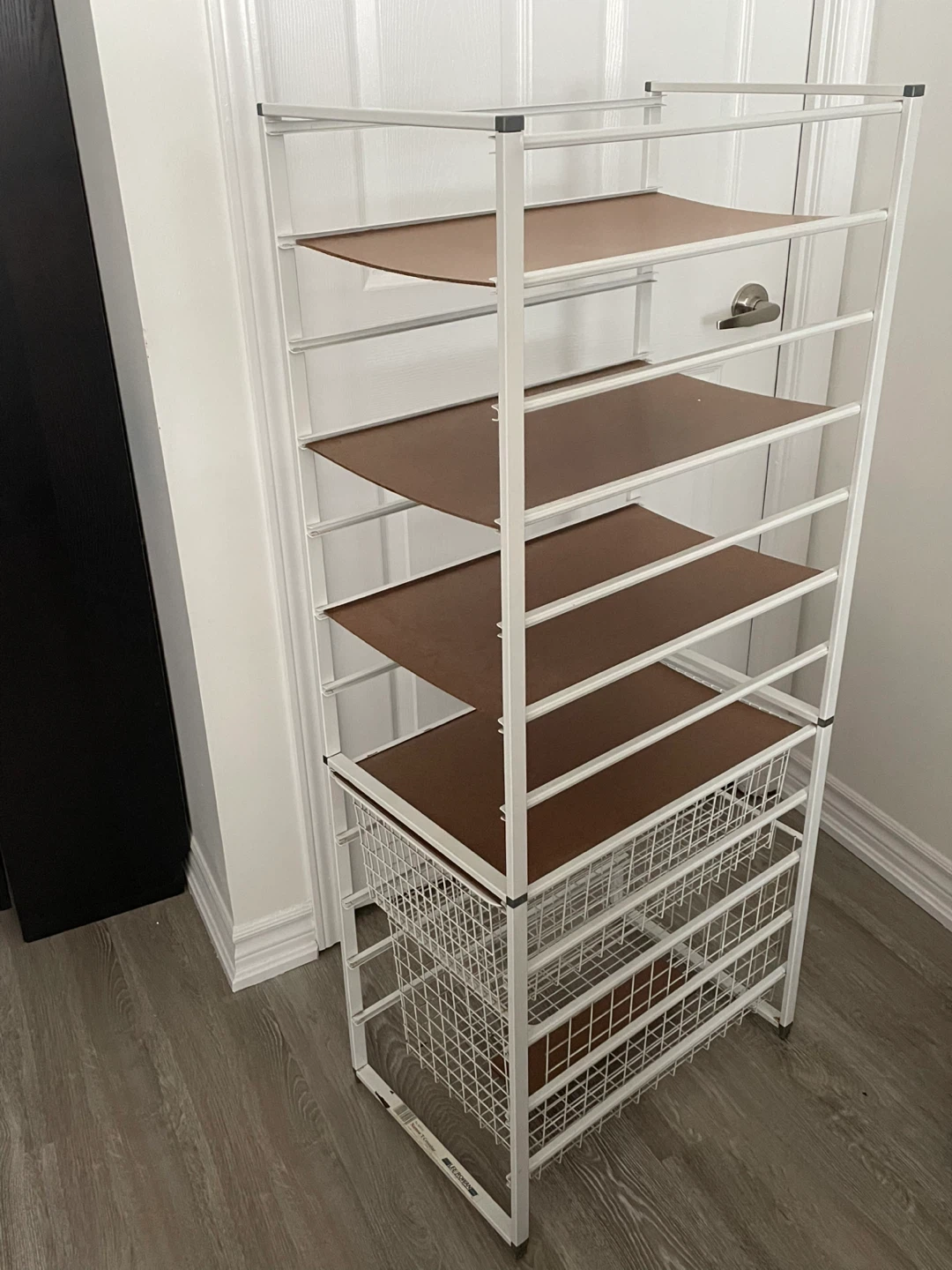 Metal Storage Shelf with Drawers - Lee/Rowan