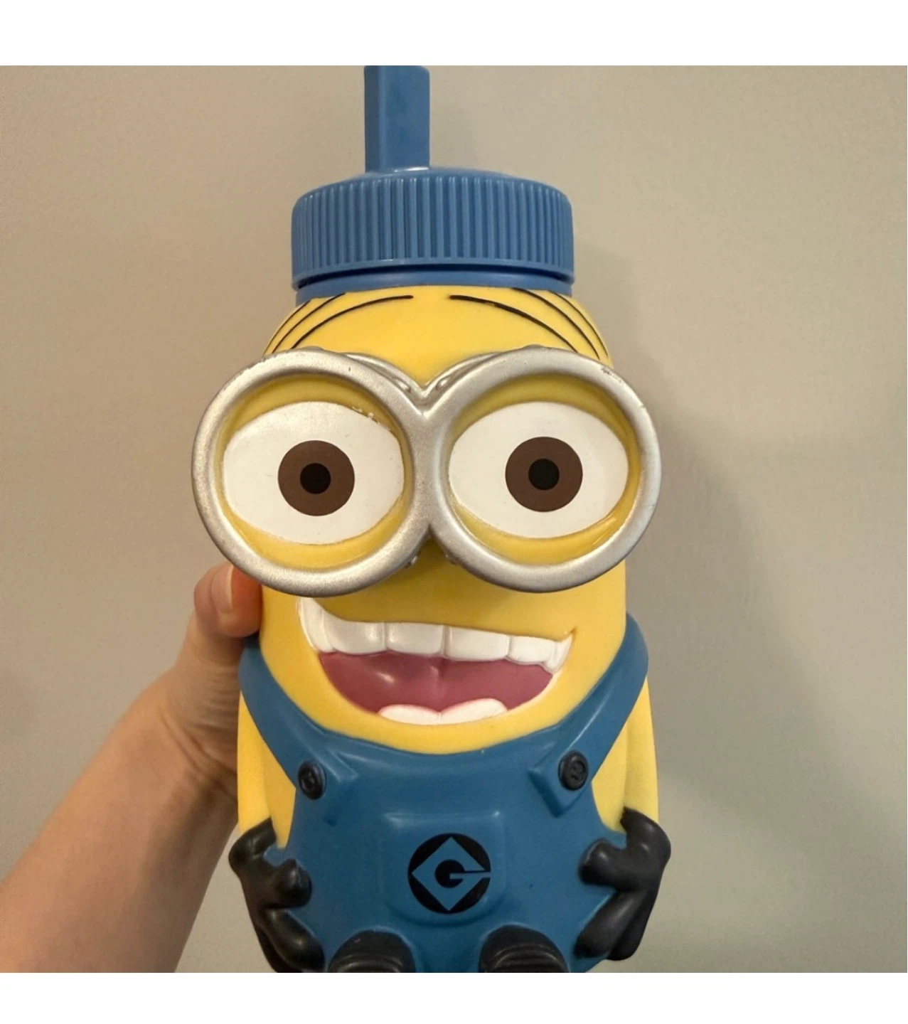 Despicable Me Minion Themed Tumbler with Straw