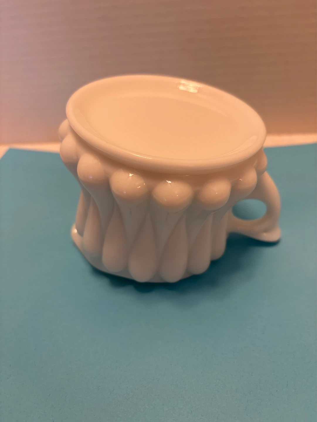 Vintage Milk Glass Creamer with Stirrers - photo 3
