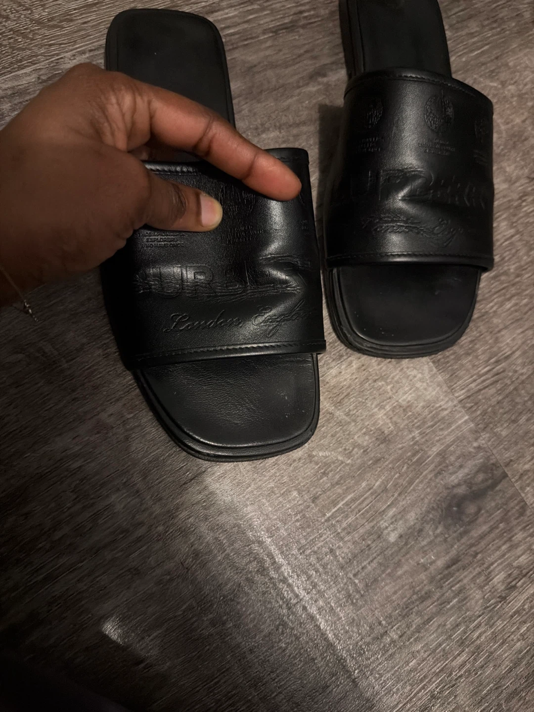 Free and Authentic Burberry sandals