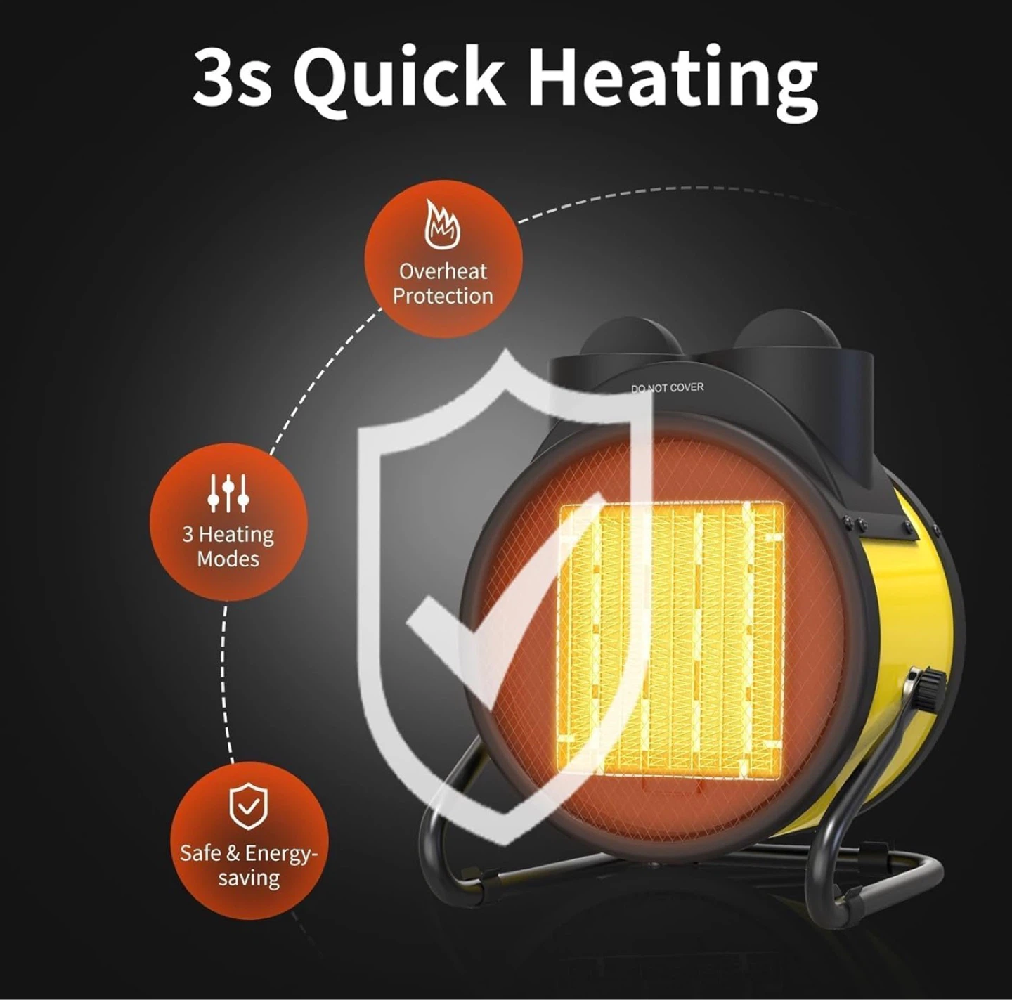 Portable Fan Heater - photo 2