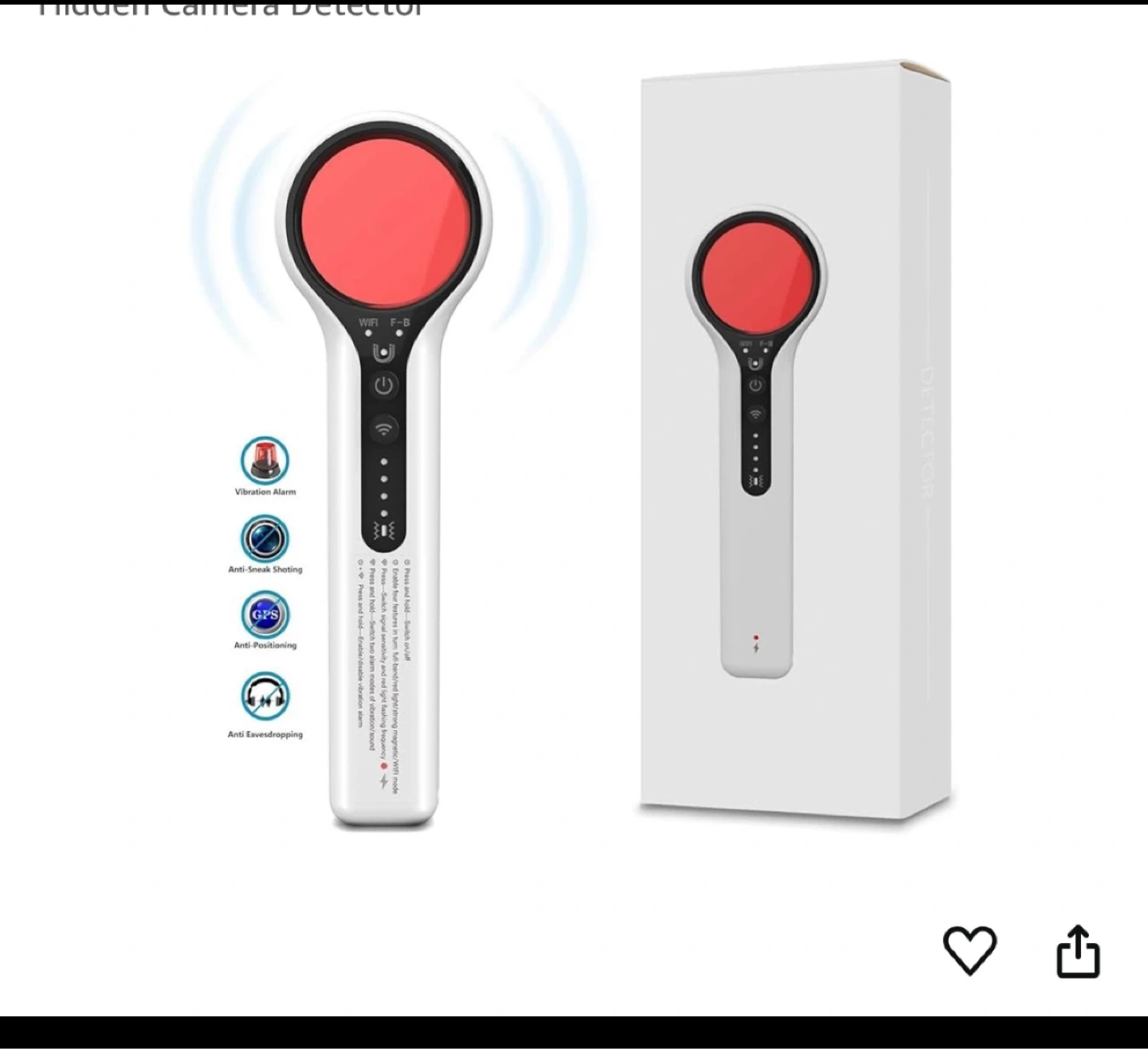 GPS Tracker & Hidden Camera Detector - photo 3