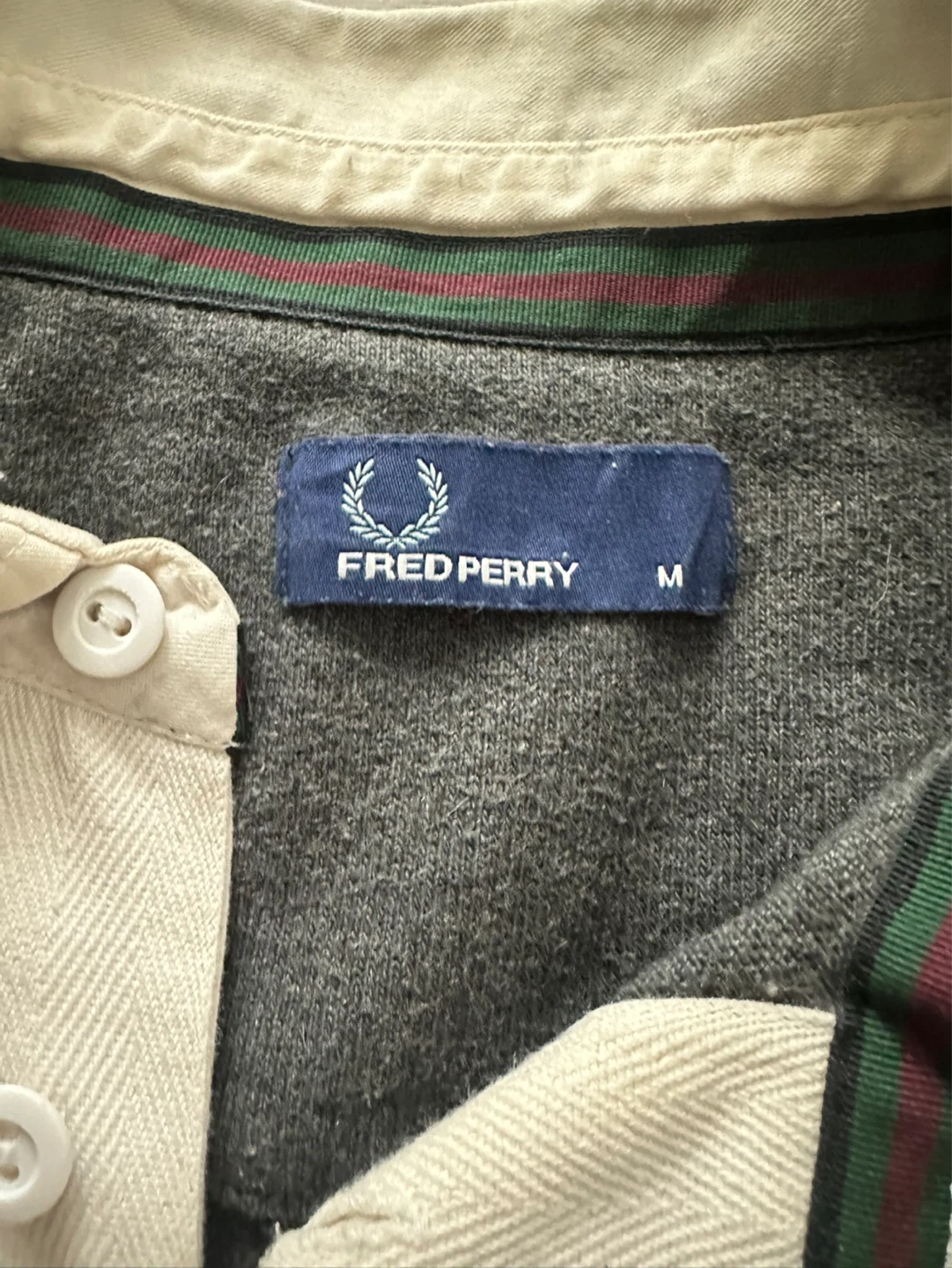 Fred Perry Rugby Shirt - Size M - photo 2