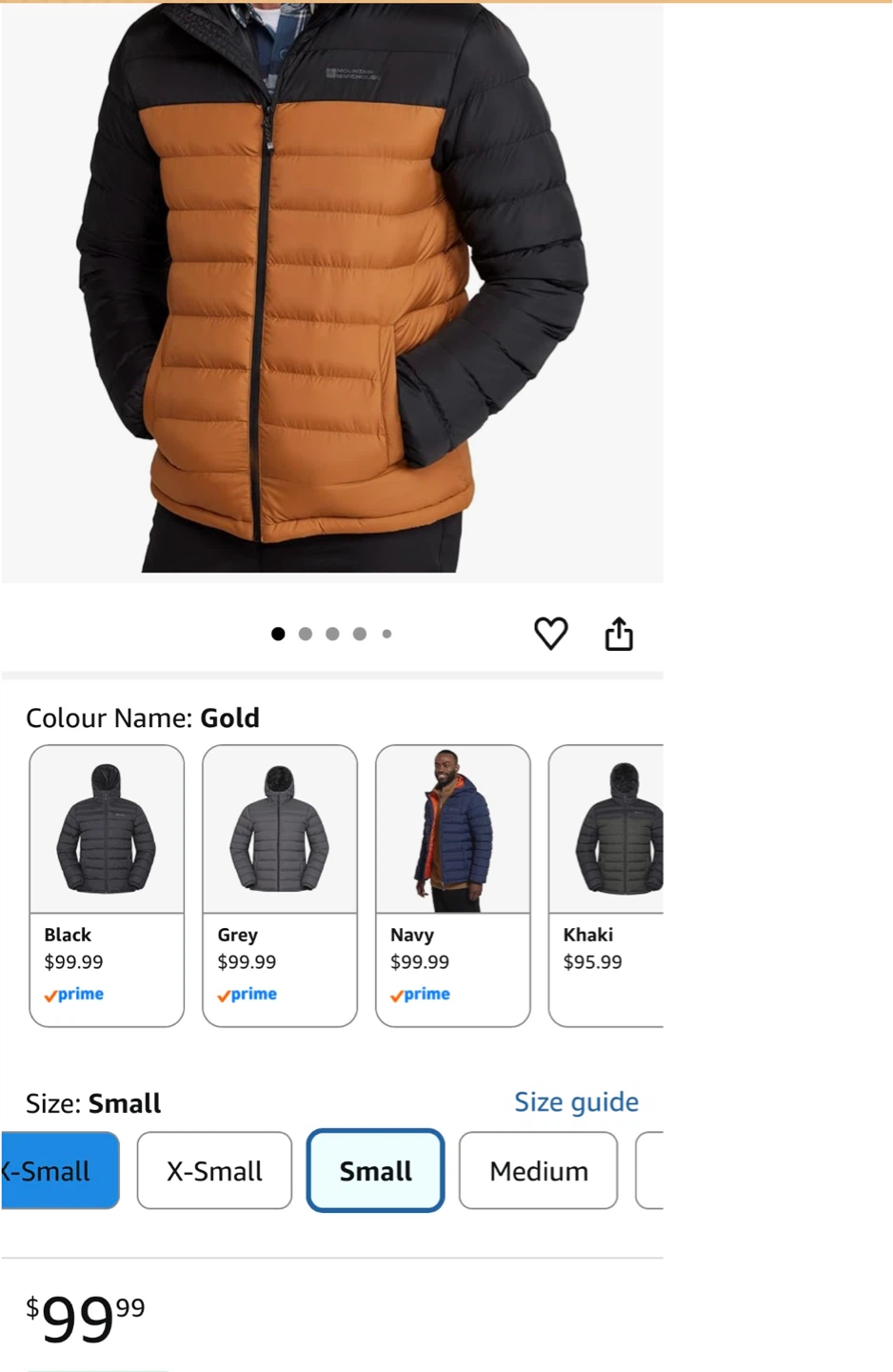 Mountain Warehouse Hooded Puffer Jacket - Brand New - photo 4