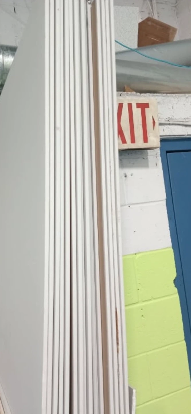 Bundle of White Drywall Boards