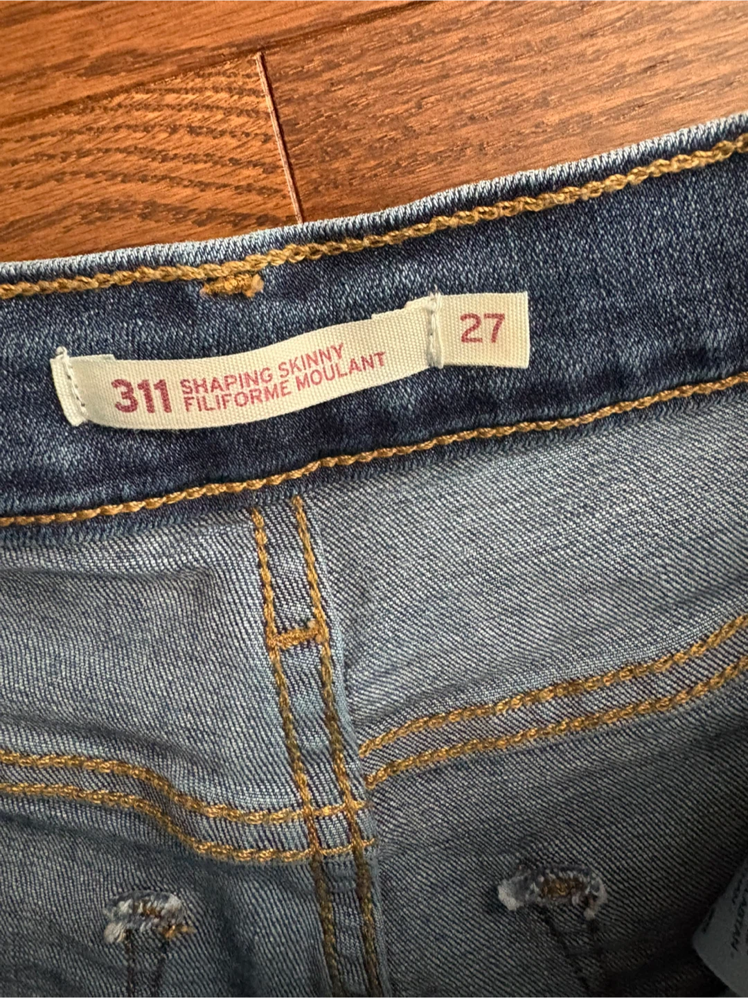 Levi's 311 Shaping Skinny Jeans Size 27 - photo 3