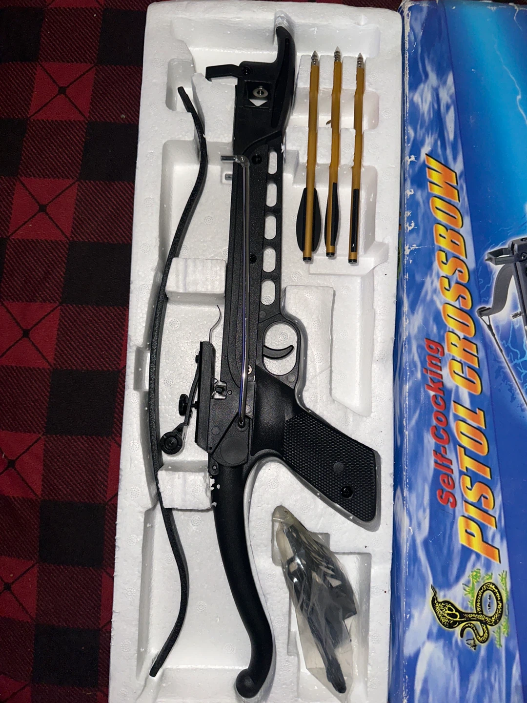 Self-Cocking Pistol Crossbow - photo 3