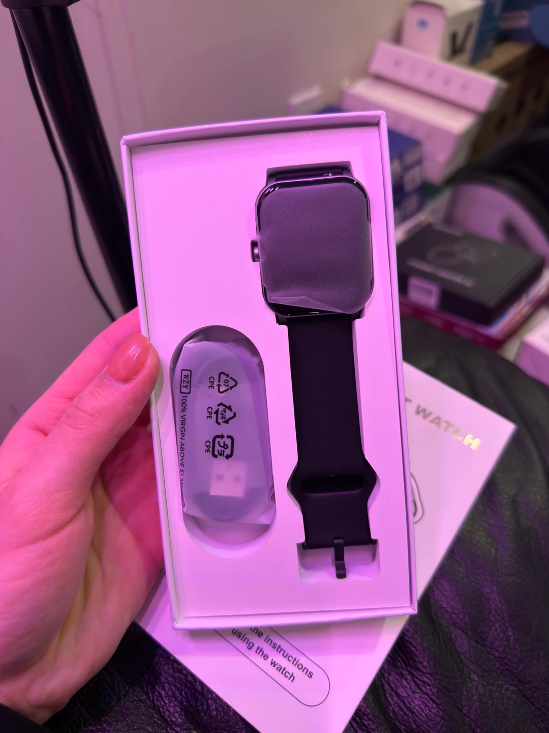 Smart Watch with Charging Cable - photo 2