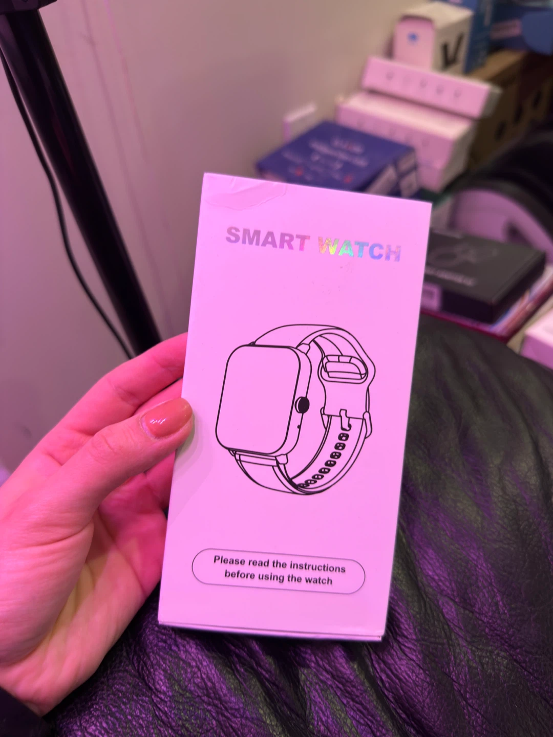Smart Watch with Charging Cable
