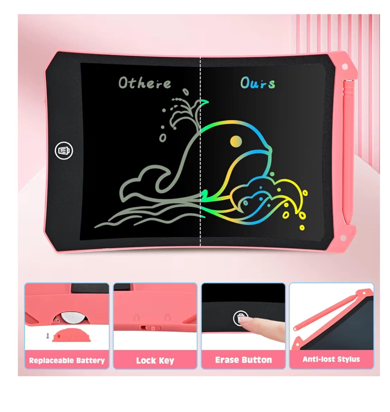 2 Pack 10 Inch LCD Writing Tablets - photo 4