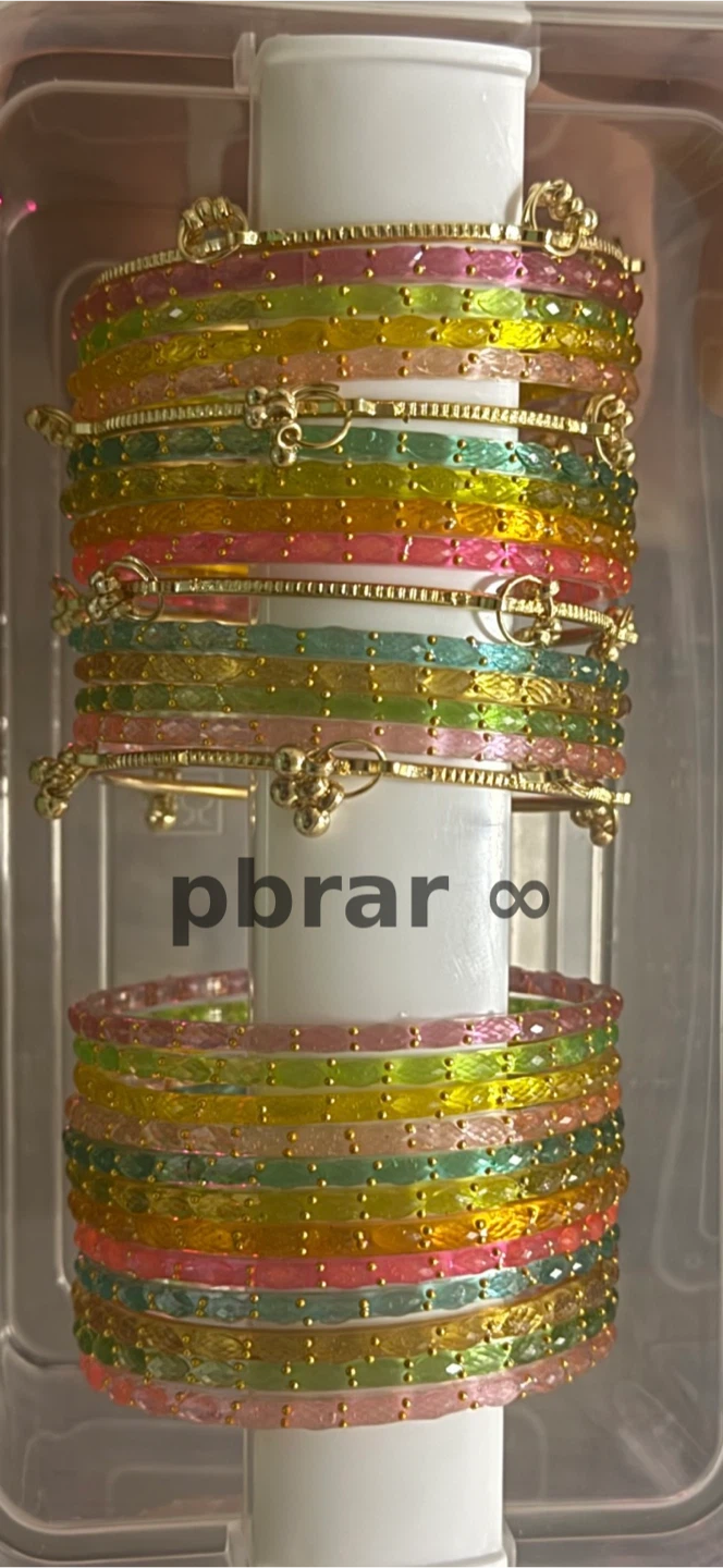 Raindrop Bangles- Premium Quality