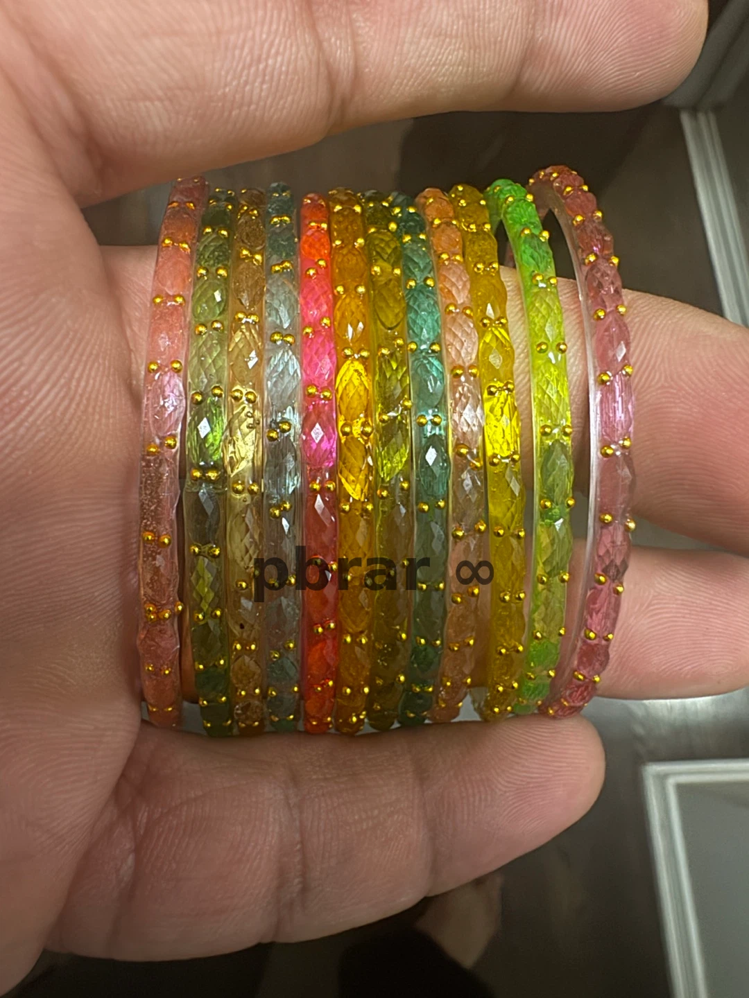 Raindrop Bangles- Premium Quality - photo 2