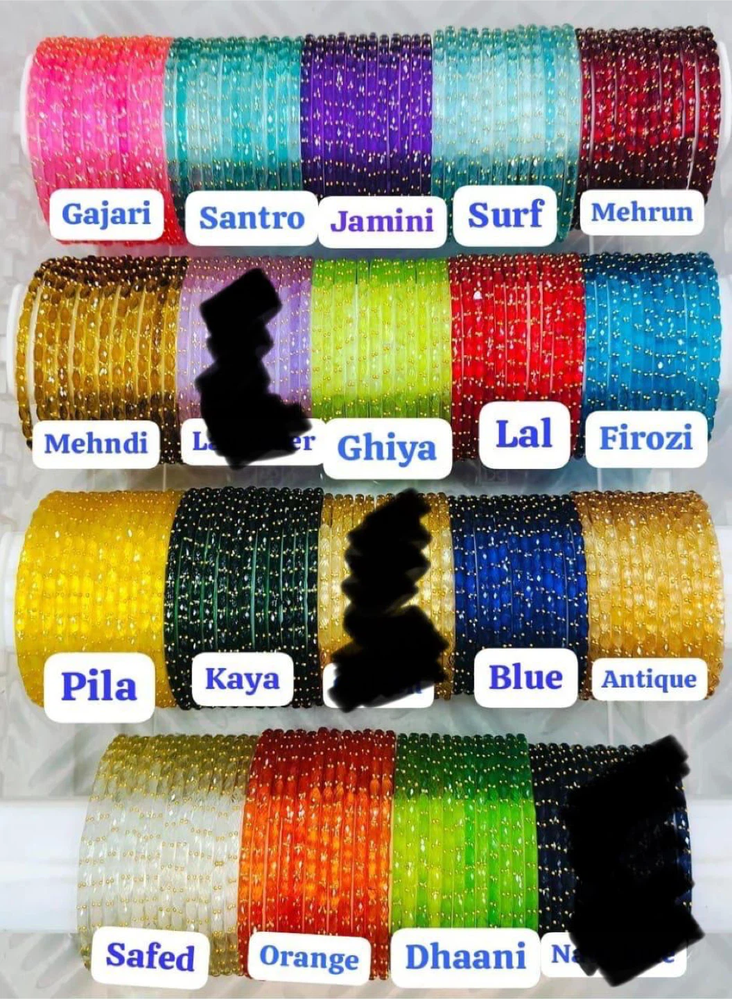 Raindrop Bangles- Premium Quality - photo 3