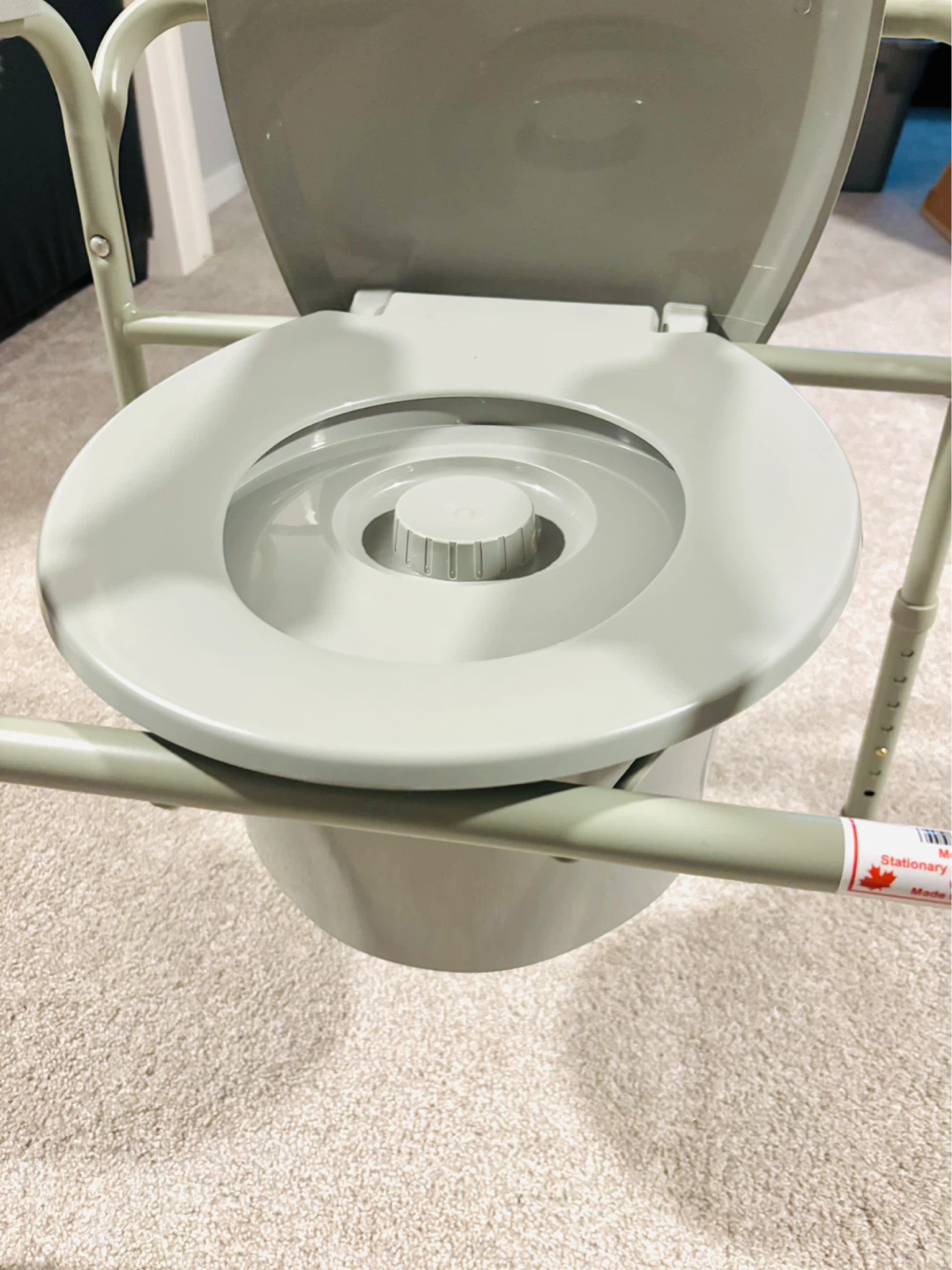 Brand New Stationary Commode with Arms - photo 4