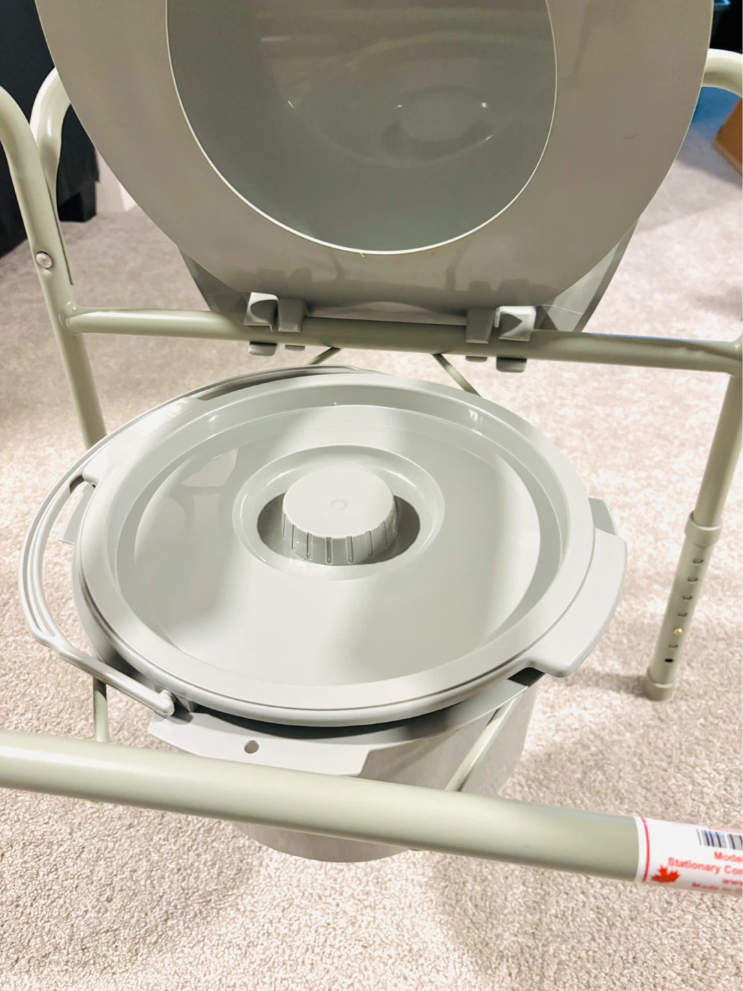 Brand New Stationary Commode with Arms - photo 3