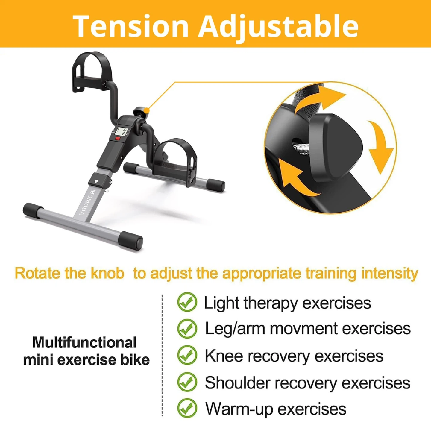 Foldable Mini Exercise Bike - photo 4