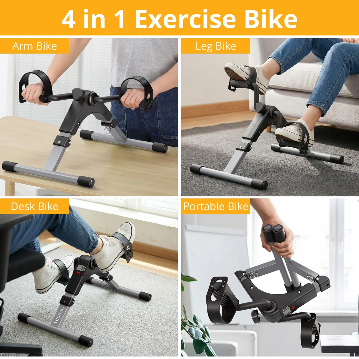 Foldable Mini Exercise Bike - photo 2