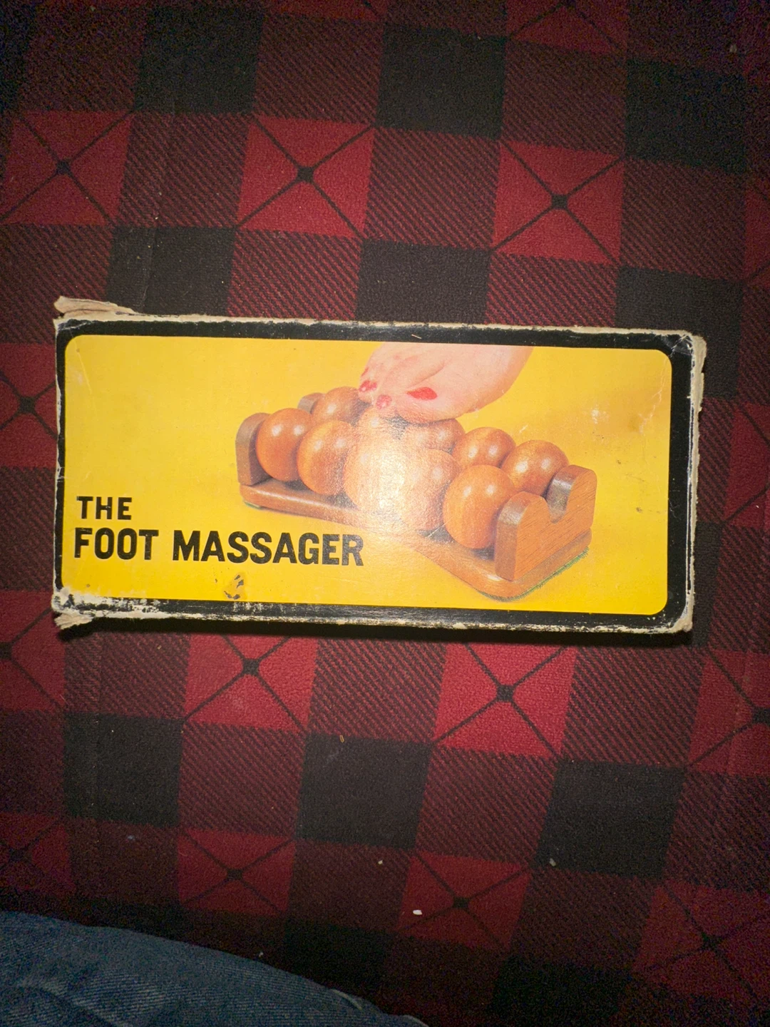 The Foot Massager Wooden Rollers