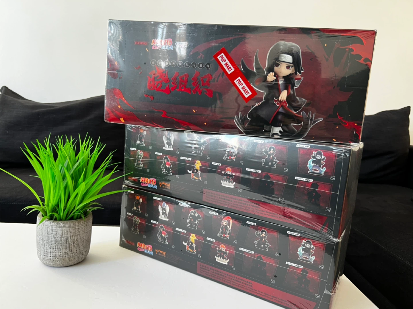 Pop Mart Naruto Shippuden Battle Against Akatsuki Figure (10pc)