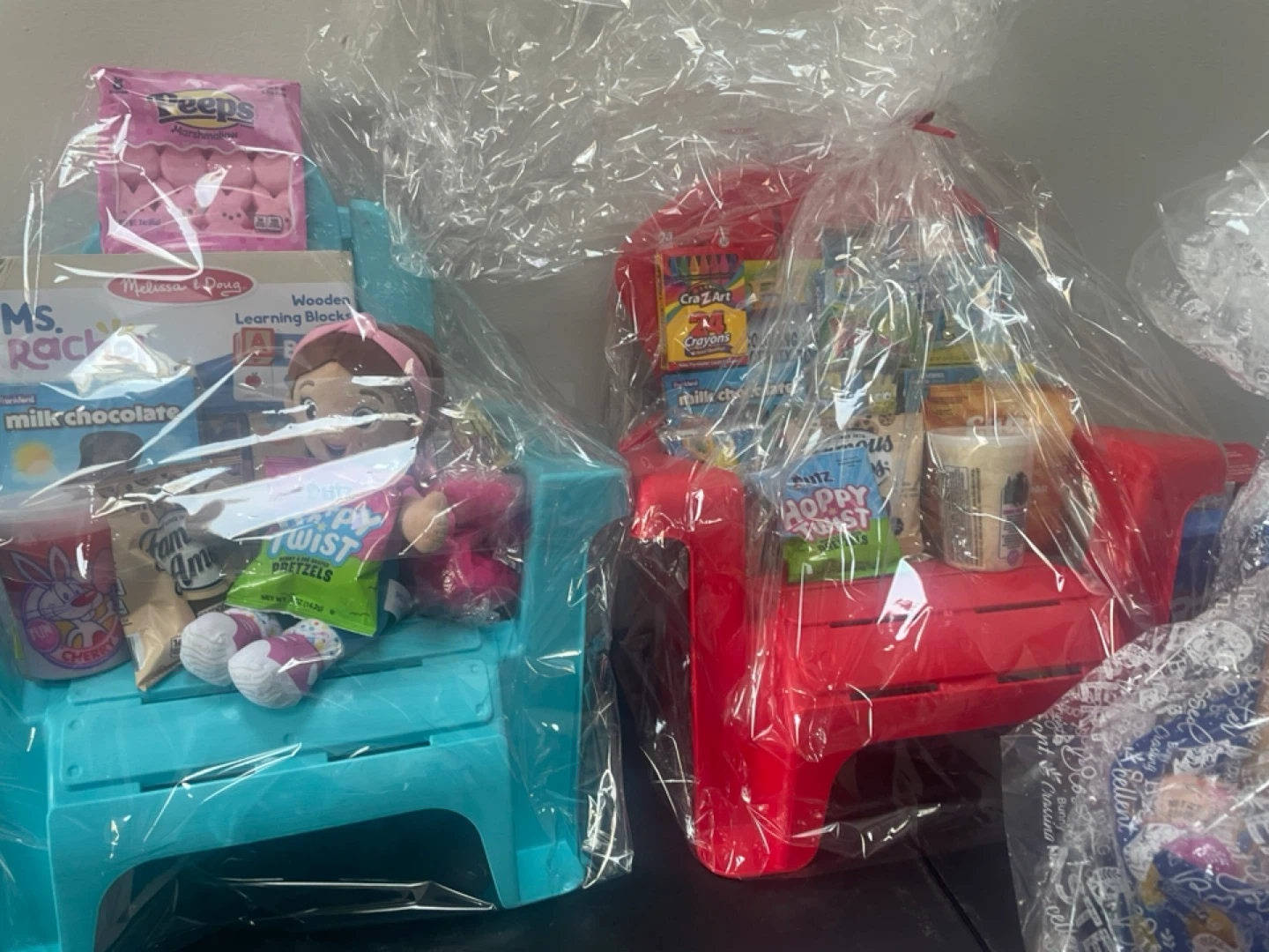 Kids Gift Basket with Crayons & Snacks - photo 3