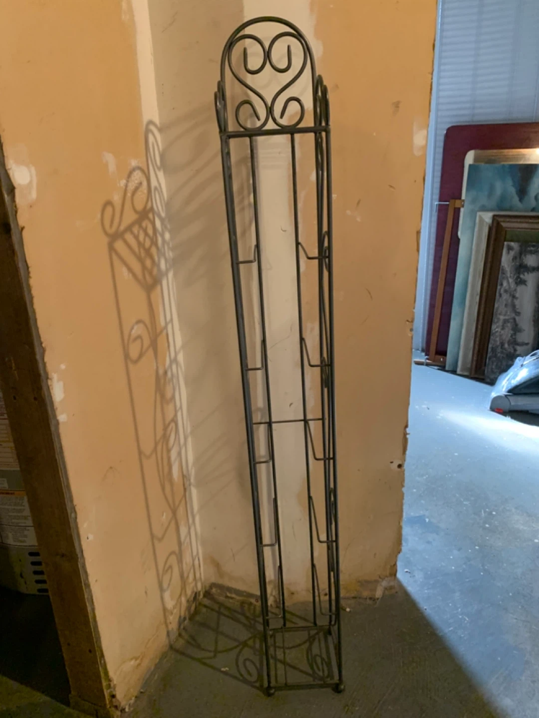 Ornate Metal CD Rack