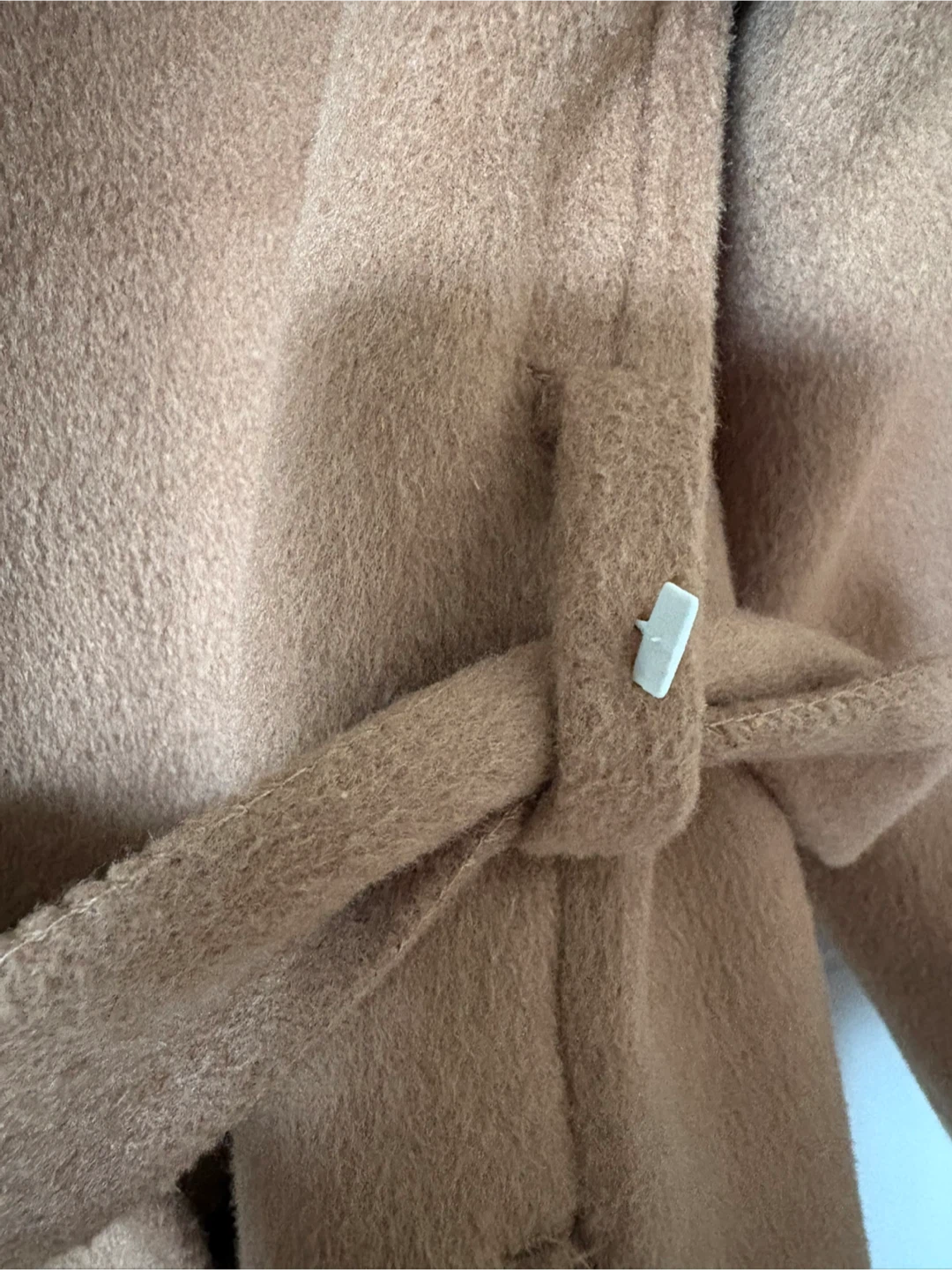 Wool Blend Belted Coat - photo 5