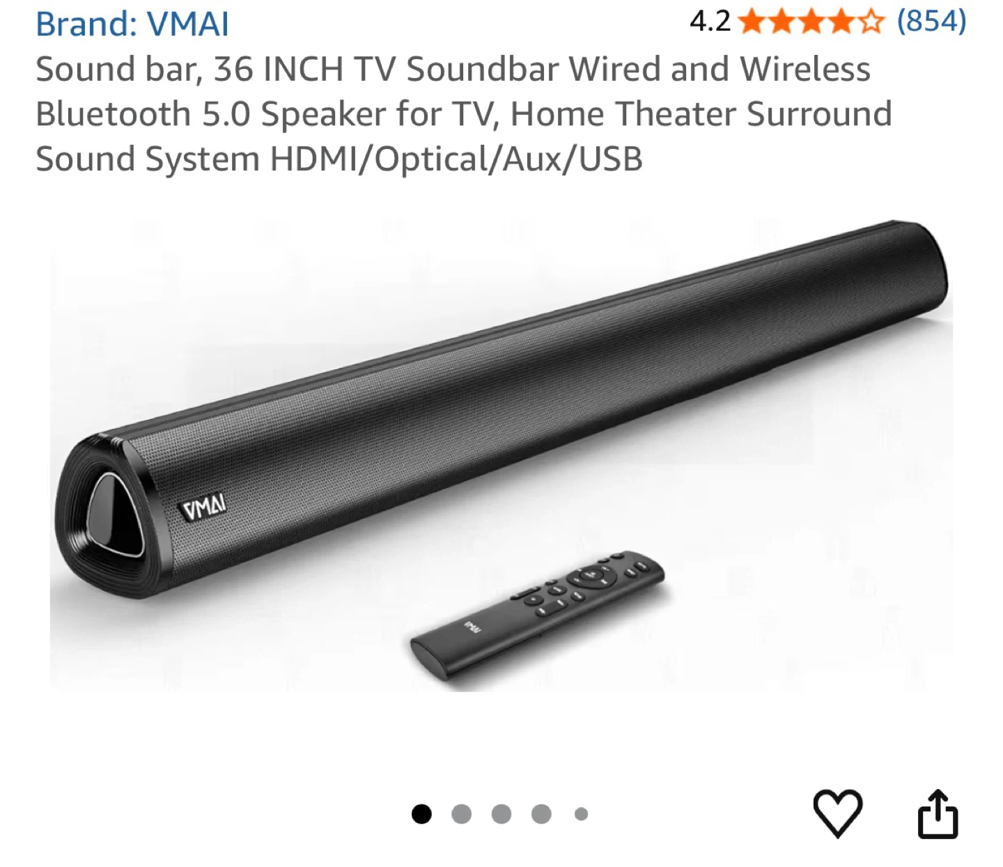 36” Soundbar - photo 5