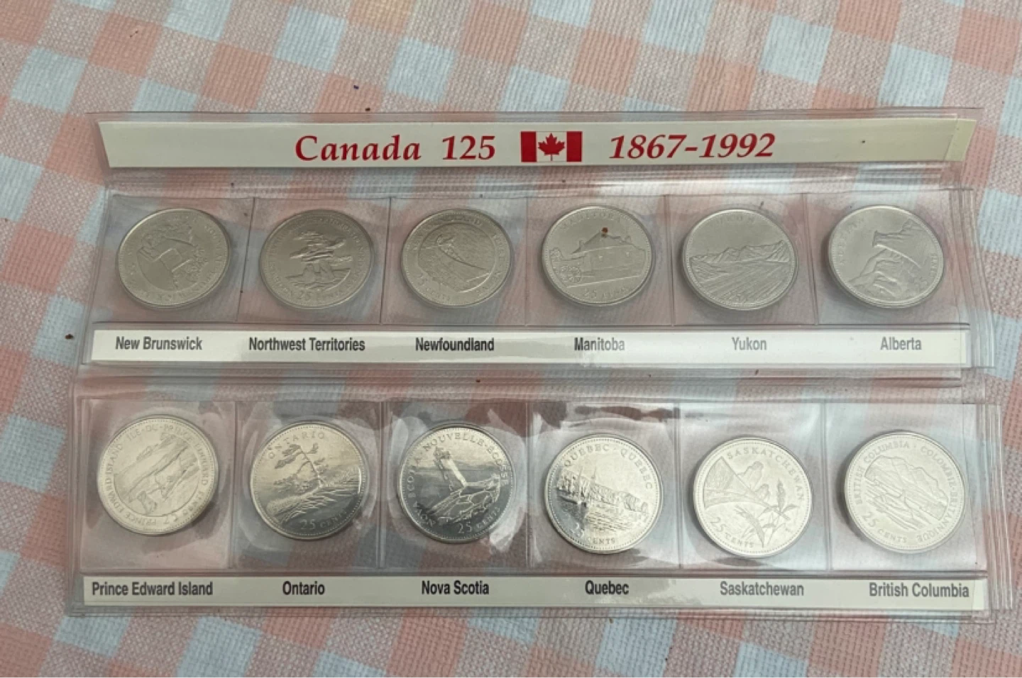 Canada 125 1867-1992 Quarter Collection