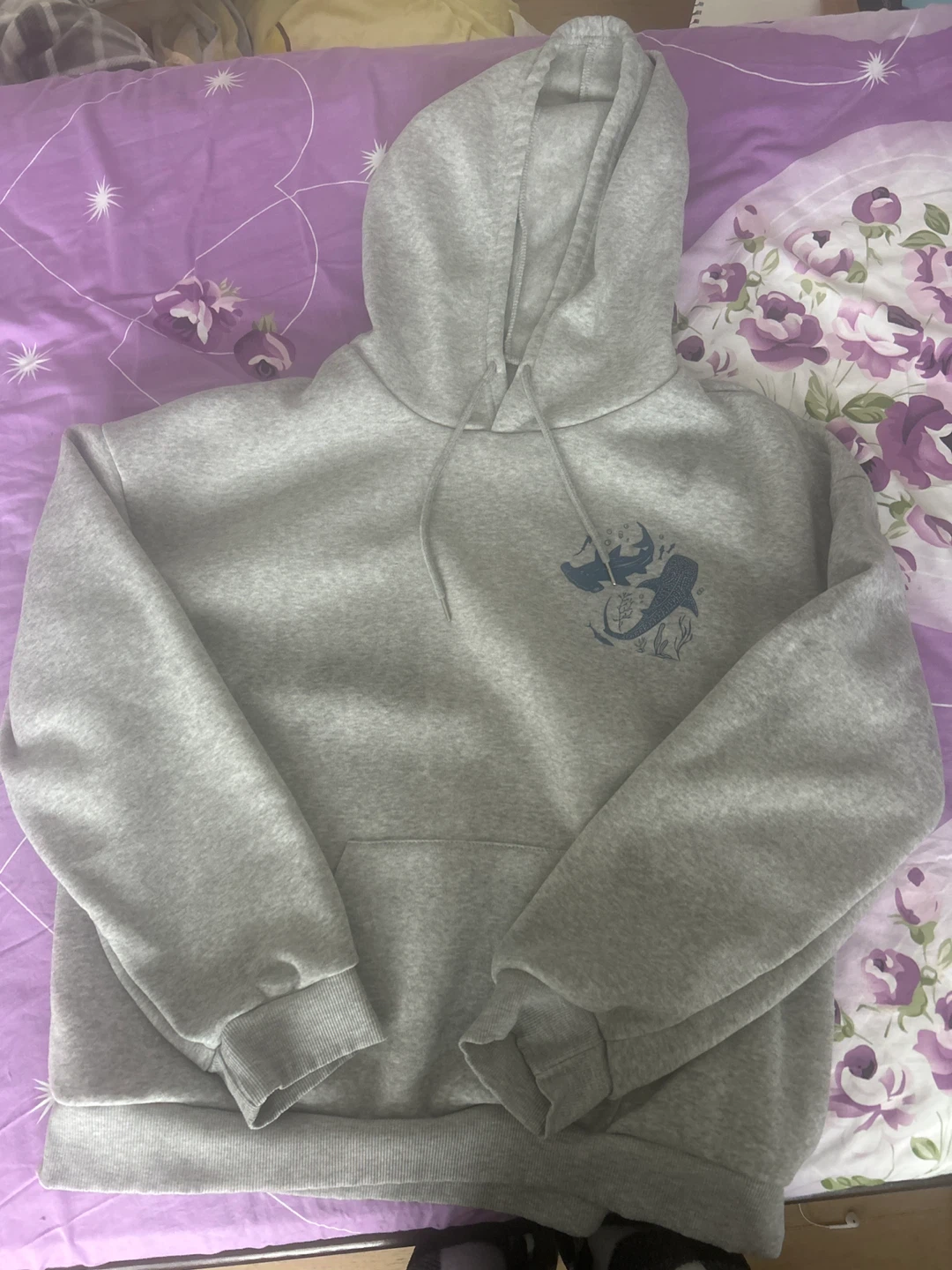 Grey Sharks Hoodie