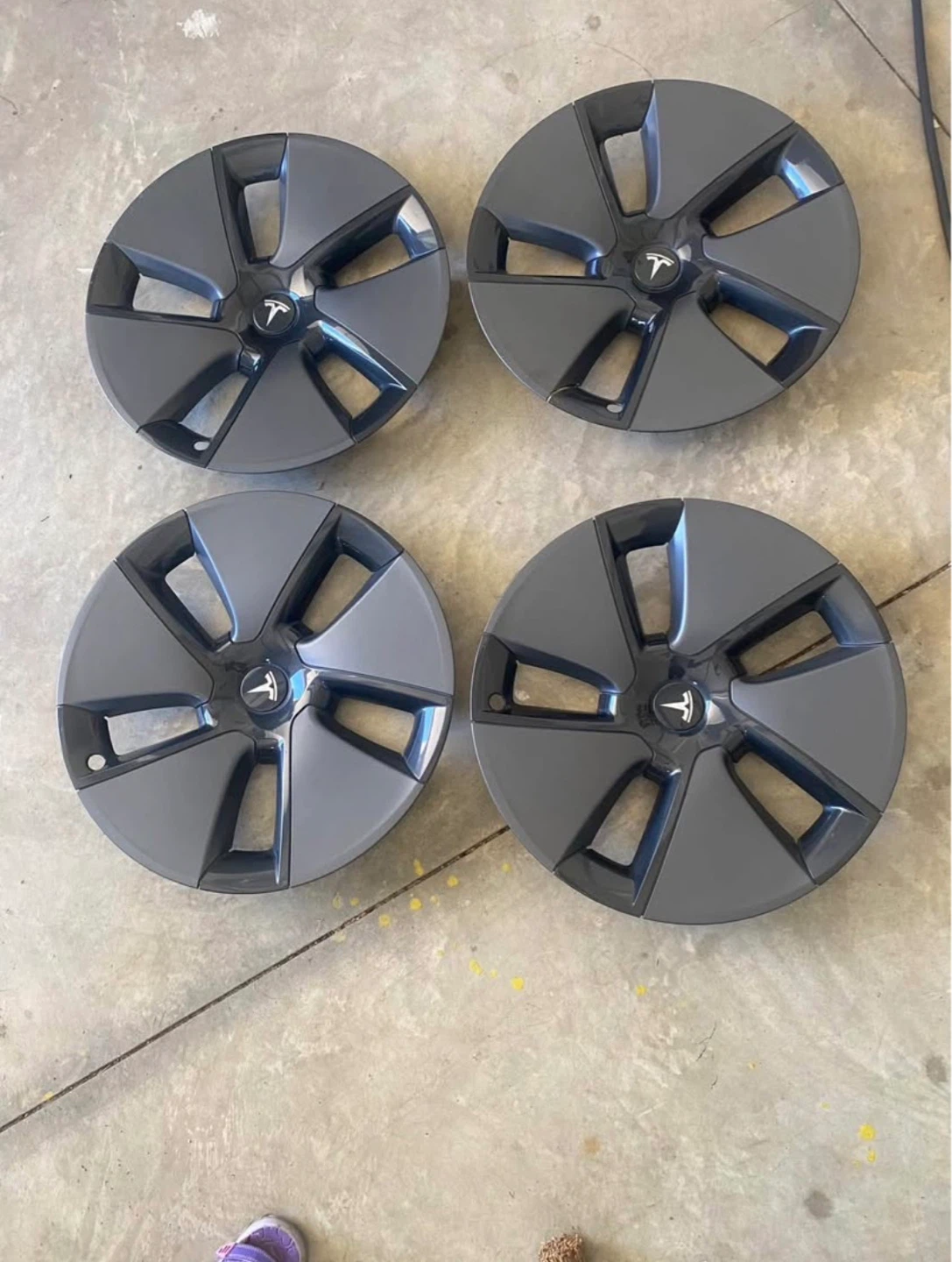 Set of 4 Tesla Model 3 Aero Wheel Covers
