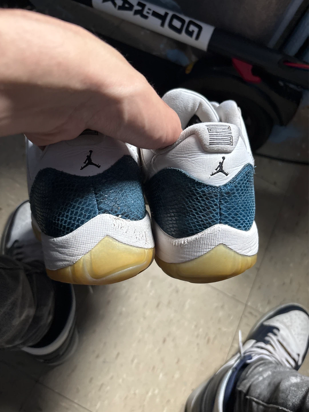 Jordan 11 "Cool Grey" Retro Sneakers - photo 2